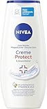 NIVEA Creme Protect & Dexpanthenol Pflegedusche, Duschgel mit Vitaminen und Ölen,...
