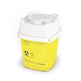 Medibox 2,4 Liter I Abfallbehältnis für die Entsorgung spitzer und scharfer Gegenstände...