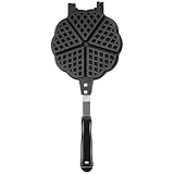 Uonlytech Herzförmige Waffelform aus Aluminiumlegierung: Antihaftbeschichtetes,...