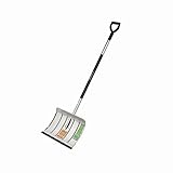 Freund Victoria Aluminium Schneeschieber (Schneeschaufel Blattmaße 50x35 cm, Alu-Stiel...