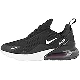 Nike Herren Air Max 270 Sneaker, Black Anthracite White Solar Red, 44 EU