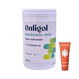 Onligol Macrogol 4000, 1x 400 g I Abführmittel zum Auflösen I Geschmacksneutral, ohne...