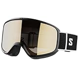Salomon Aksium 2.0 Access Unisex-Brille Ski Snowboard Freeride, Schwarz