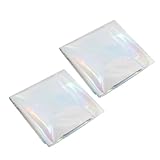 VALICLUD 2 Stück Iridescente Rechteckige Tischdecke Holografisch Wasserabweisend...