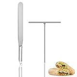 2 Pcs Crepes Verteiler, Pancake Tools, Crepes Wender Home Pancake Flip Machine,...