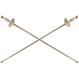 BestSaller 1123 Glocken Degen mit gedrechseltem Griff, Holz Buche 75 cm, geölt,...