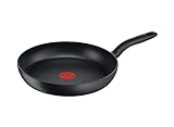 Tefal C69506 Hard Titanium Plus Pfanne | 28 cm | antihaftbeschichtet | Aluminium | schwarz