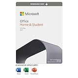 Microsoft Office 2021 | Home & Student | 1 Gerät | 1 Benutzer | PC/Mac | Aktivierungscode...