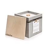 Betonfeuer® - Das Original der Beske-Manufaktur | Modell 'Fuego' | 17x17x17cm mit...