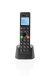 Motorola DOT201 Digitales kabelloses Telefon, Freisprecheinrichtung, Anrufsperre, 100...