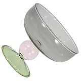 Zerodeko Eisbecher salatschüssel Glasbecher kreative Desserttasse süße Schale Keramik...