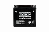 Motorradbatterie Kyoto GTX14L-BS (YTX14L-BS) wartungsfrei 12V 12Ah 150x87x147mm kompatibel...