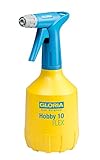 Gloria Handsprüher Hobby 10 FLEX | 1 L Sprühflasche mit Doppelhubpumpe|...