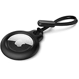 Wanme Hülle für Apple AirTag Anhänger mit Schlaufe, Secure Holder Schutzhülle AirTag...