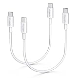 etguuds 2Stück USB C auf USB C Kabel Kurz 30CM, iPhone 17 USB C Ladekabel 60W...