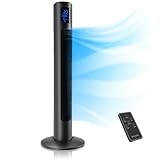 Brandson - Turmventilator mit Fernbedienung 96 cm - Preisträger 2025 - mobiler Lüfter...