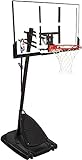 Spalding Basketballanlage NBA Portable, transparent, 3001651010948