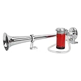 Rupse Hupe Luft Horn Kit, Lufthorn Drucklufthorn auto Horn mit Kompressor 12V...
