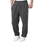 Generico Trainingshose für Herren, Baumwolle, Arbeit, Sport, bequem, Pntalone Hose,...