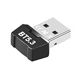 Junguluy RTL5.3 Bluetooth-Adapter, Treiberfrei, Computer, USB, Kabellos,...