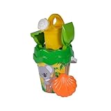 Simba 107114510 - Koala Eimergarnitur, 6 Teile, Eimer, Sieb, Sandform, Schaufel, Rechen,...