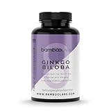 Bamboo Labs - Ginkgo Biloba 100% Natürlich, 24% Flavonoiden, 6% Terpenen, 180...