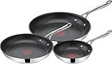 Tefal Jamie Oliver Cook's Direct On Pfannenset 20/24/28 cm, Thermo-Signal bei idealer...