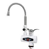 Warmwasserhahn mit Durchlauferhitzer, Digitale Led Temperaturanzeige Wasserhahn...
