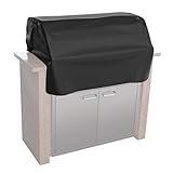 BBQ Grill Abdeckung Outdoor Wasserdicht Eingebaute Grill Top Abdeckung 210D...