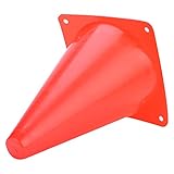 Yeuipea Unverzichtbares Fußball-Trainingsgerät: 6 Kunststoffkegel, 18 cm Hoch, Mit...
