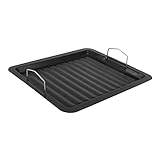 Milisten 1Stk Backgeschirr Pizzakocher Grillplatte für den Außenbereich Eiergrillpfanne...