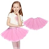 Mädchen Tutu Röcke Weiches Tüllrock 80er Jahre Retro Kinder Tutu Rock...