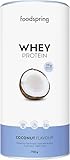 foodspring - Whey Protein Pulver Kokosnuss – Mit 23g Eiweiß zum Muskelaufbau, perfekte...