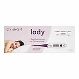 cyclotest lady Basalthermometer mit Tasche und Kurvenblättern zur...