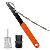 TBoonor Fahrrad Kettenpeitsche Ritzelabnehmer Cassette Lockring Tool Zahnkranzabzieher...