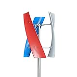 Vertikale Windgenerator Windrad Windturbine Windkraftanlage 12V/24V Eingang -...