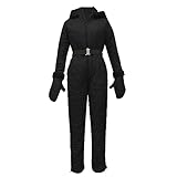 MJGkhiy Schneeanzug Damen Elegant Outfit Skianzüge Jacke Berg Mit Kapuze Hose Snowboard...