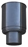 Aquaforte Schwimmender Skimmer mit Korb, Ø200 x 110mm, schwarz