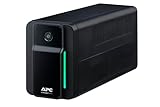 APC Back-UPS 500VA, 230V, AVR, IEC Ausgänge schwarz