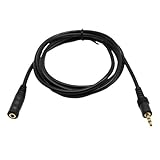 Dickly 5x3,5mm 1/8 'Stecker Weiblich Stecker Stereo Kopfhörer Anschluss Neue 1,5 M