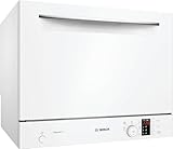 Bosch SKS62E32EU Serie 4 Kompakt-Geschirrspüler, 55 cm breit, Extra Trocknen...