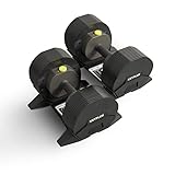 Kettler Vario Dumbbells Select 55 | Set | variable Gewichtseinstellung | 10...