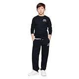 Tommy Hilfiger Jungen TH Logo Sweatpants KB0KB08838 Jogginghosen, Blau (Desert Sky), 10...