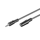 Goobay 50432 Kopfhörer- und Audio Verlängerungskabel AUX; 3-polig; 3,5 mm Klinke 3,5 mm...