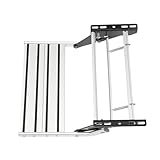 LANNADD 55cm Manuelle Montage Trittstufen, Einstiegstufe Aus Aluminiumlegierung Schritt,...