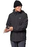 Jack Wolfskin Herren Stormy Point Jacket M Hardshelljacke, Schwarz, L EU