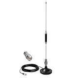 CYSSJF 27MHz CB Radio Antenna | CB Funkantenne–Magnetfußantenne (67cm, Magnetfuß...