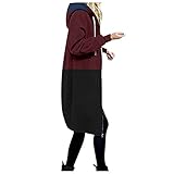 YAOBF G Star Jacken Damen Winter Parka Lang Warm Steppmantel Daunenjacke mit...