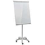 Franken Flipchart F2300 mit Rollen, 70 x 100 cm, Höhe 186 cm, mit Stiftablage,...