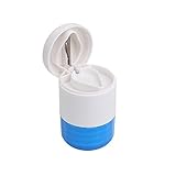 Tablettenteiler für Kleine Tabletten, 3-in-1 Multifunktionale Tablettenmörser...